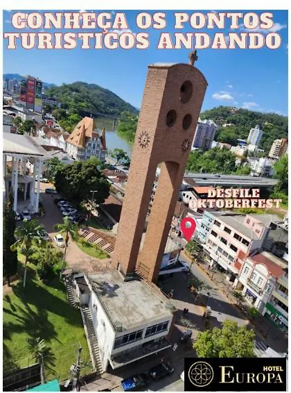 Hotel Europa Blumenau 3*,  Brasilien