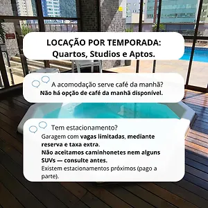 Apartment Costa Sul - Quartos, E Por Temporada No Centro De Bc